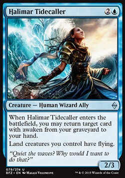 Halimar Tidecaller - Battle for Zendikar (Uncommon) [BFZ-79] Immagine principale del prodotto