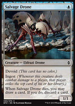 Salvage Drone - Battle for Zendikar (Common) [BFZ-65] Immagine principale del prodotto