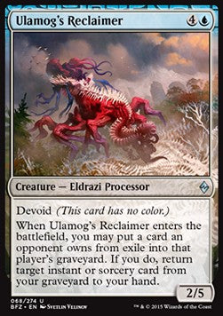 Ulamog's Reclaimer - Battle for Zendikar (Uncommon) [BFZ-68] Immagine principale del prodotto