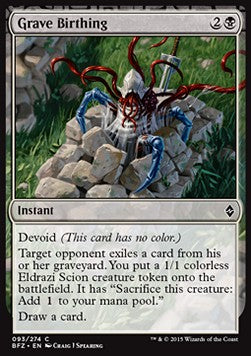 Grave Birthing - Battle for Zendikar (Common) [BFZ-93] Hoofdafbeelding