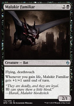 Malakir Familiar - Battle for Zendikar (Uncommon) [BFZ-116] Immagine principale del prodotto