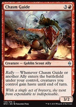 Chasm Guide - Battle for Zendikar (Uncommon) [BFZ-143] Immagine principale del prodotto