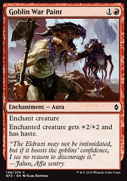Goblin War Paint - Battle for Zendikar (Common) [BFZ-146] Hauptbild