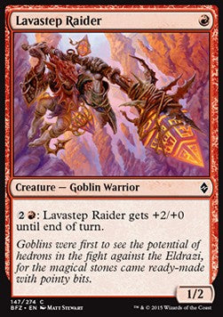 Lavastep Raider - Battle for Zendikar (Common) [BFZ-147] Hoofdafbeelding