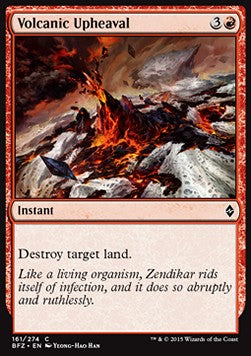 Volcanic Upheaval - Battle for Zendikar (Common) [BFZ-161] Hauptbild