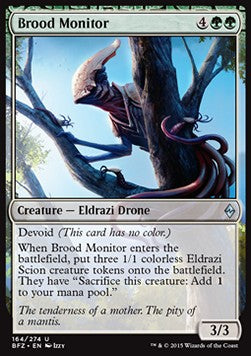 Brood Monitor - Battle for Zendikar (Uncommon) [BFZ-164] Immagine principale del prodotto
