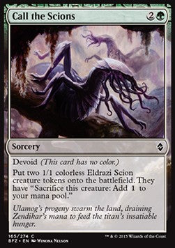 Call the Scions - Battle for Zendikar (Common) [BFZ-165] Hoofdafbeelding