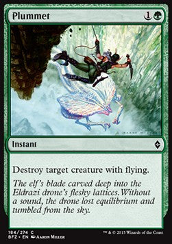 Plummet - Battle for Zendikar (Common) [BFZ-184] Hover Image