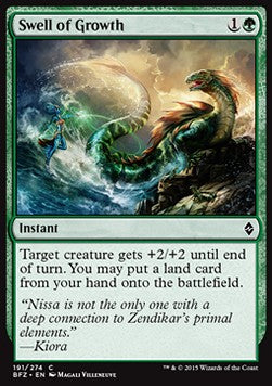 Swell of Growth - Battle for Zendikar (Common) [BFZ-191] Immagine principale del prodotto