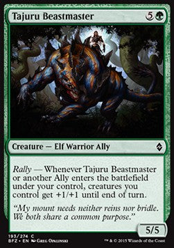 Tajuru Beastmaster - Battle for Zendikar (Common) [BFZ-193] Hoofdafbeelding