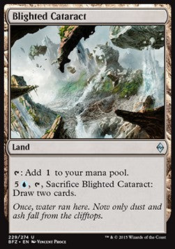 Blighted Cataract - Battle for Zendikar (Uncommon) [BFZ-229] Immagine principale del prodotto