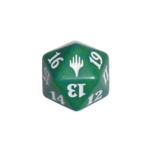 Duel Decks: Zendikar vs. Eldrazi: D20 Die (Green) - Duel Decks: Zendikar vs. Eldrazi Imagen principal del producto