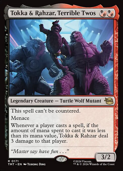 Tokka & Rahzar, Terrible Twos – Teenage Mutant Ninja Turtles (TMT-171) Magic: The Gathering card | LC-REM-20260804-15611752841548-284f9012-a58d-41da-be7c-962dca052711