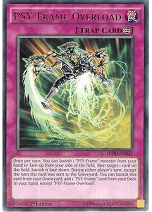 PSY-Frame Overload — High-Speed Riders (HSRD-037) Yu-Gi-Oh! card Main image