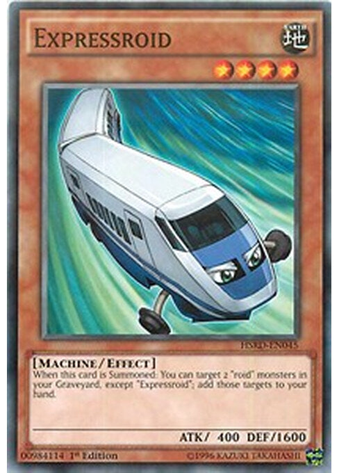 Expressroid — High-Speed Riders (HSRD-045) Yu-Gi-Oh! card Main image