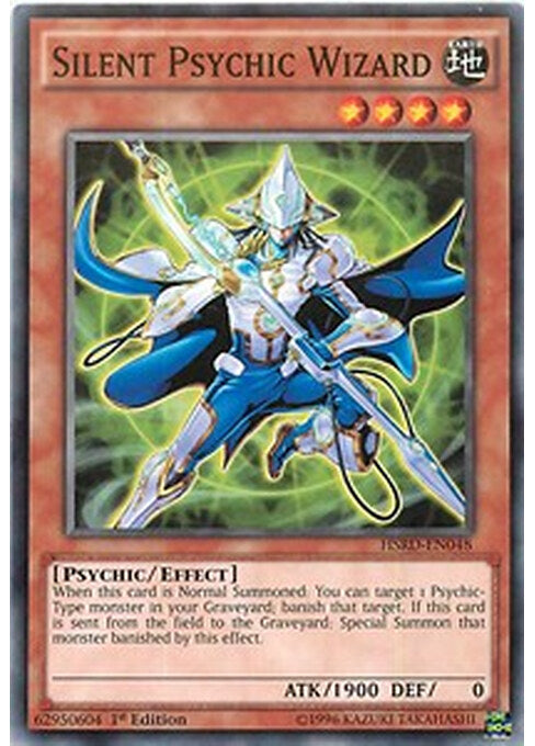 Silent Psychic Wizard — High-Speed Riders (HSRD-048) Yu-Gi-Oh! card Main image