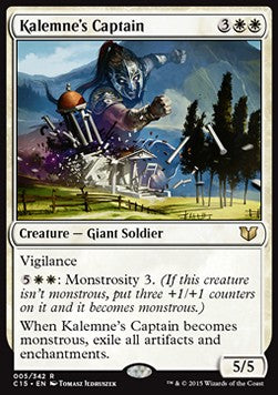 Kalemne's Captain - Commander 2015 (Rare) [C15-5] Immagine principale del prodotto
