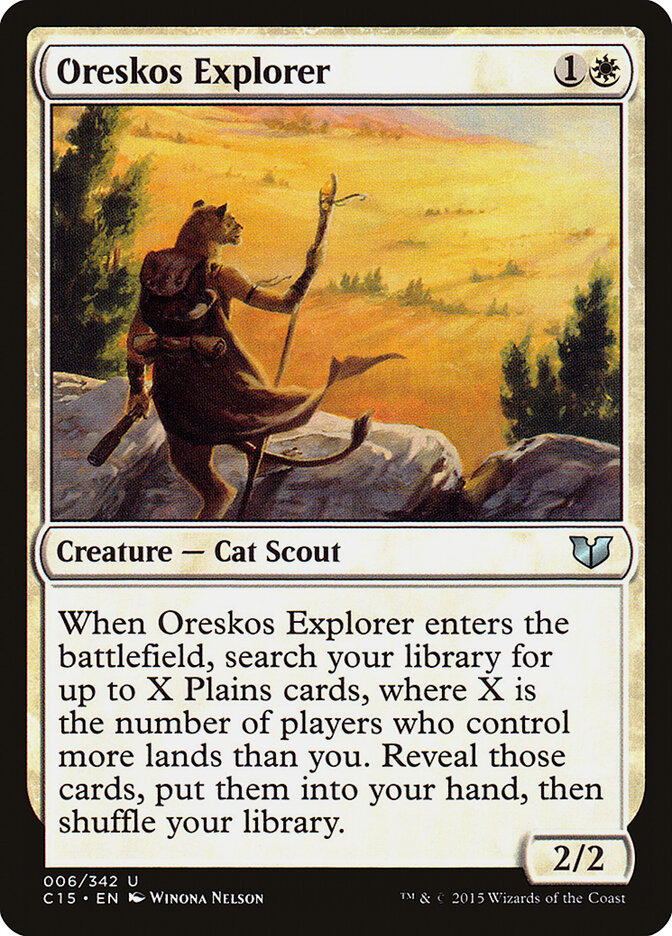 Oreskos Explorer - Commander 2015 (Uncommon) [C15-6] Hoofdafbeelding