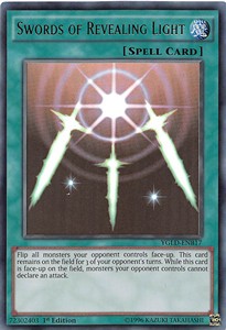 Swords of Revealing Light (V.2 - Ultra Rare) - Yugi's Legendary Decks (Ultra Rare) [YGLD-B17] Hover Image