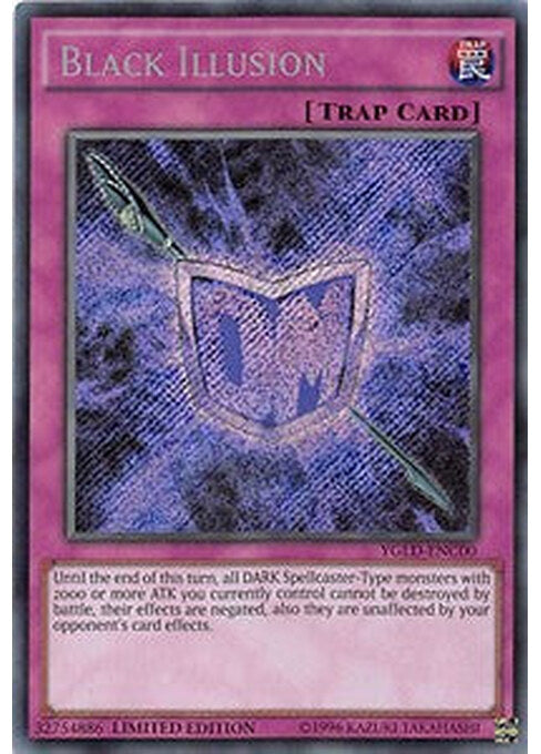 Black Illusion — Yugi's Legendary Decks (YGLD-C00) Yu-Gi-Oh! card Main image