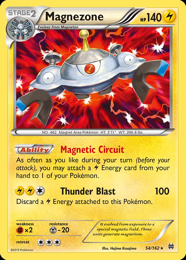 Magnezone - BREAKthrough (Holo Rare) [BKT-54] Hoofdafbeelding