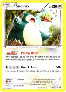 Snorlax - BREAKthrough (Uncommon) [BKT-118] Main image