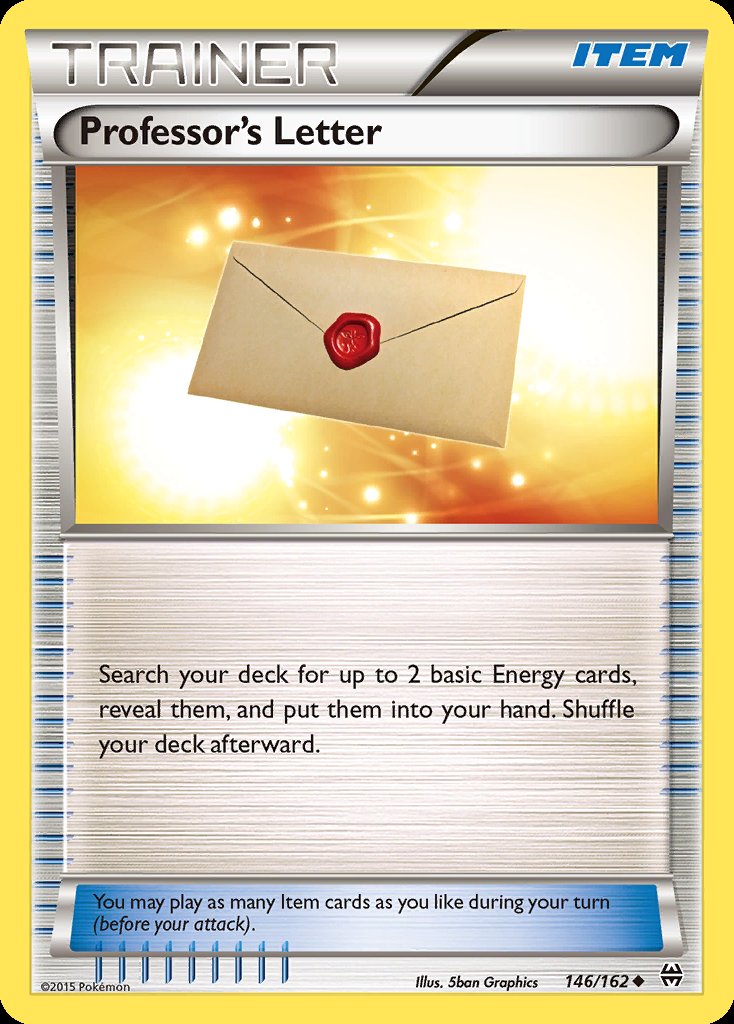 Professor's Letter - BREAKthrough (Uncommon) [BKT-146] Hoofdafbeelding