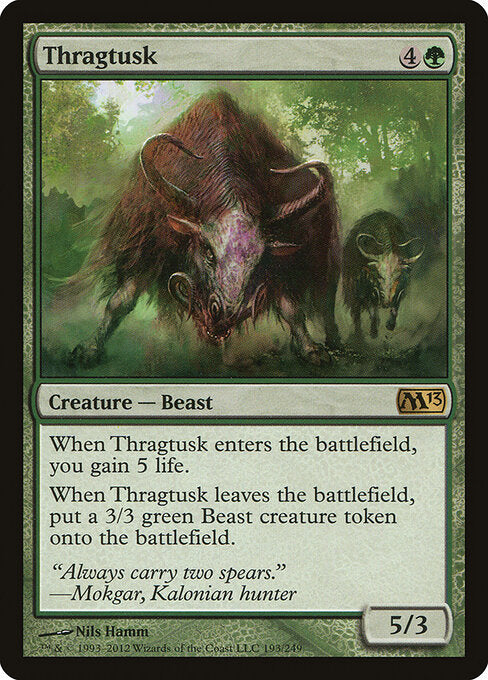 Thragtusk – Magic 2013 (M13-193) Magic: The Gathering card | LC-REM-20260804-15151776432460-28667c8b-d02c-4e57-a050-1549207b65d1