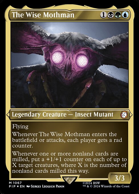 The Wise Mothman – Fallout (PIP-1067) Magic: The Gathering card | LC-REM-20260804-15380311900492-28686dda-64b0-4ffe-b71a-58e7f901c4eb Hauptbild