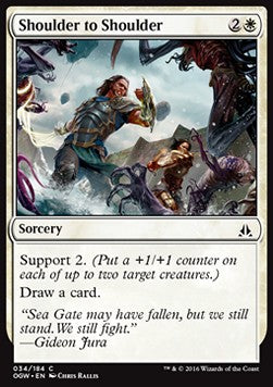 Shoulder to Shoulder - Oath of the Gatewatch (Common) [OGW-34] Hoofdafbeelding