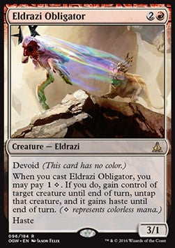 Eldrazi Obligator - Oath of the Gatewatch (Rare) [OGW-96] Hover Image