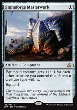 Stoneforge Masterwork - Oath of the Gatewatch (Rare) [OGW-166] Hoofdafbeelding
