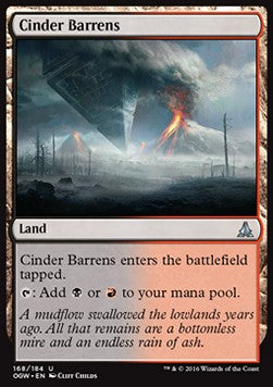 Cinder Barrens - Oath of the Gatewatch (Uncommon) [OGW-168] Image principale du produit