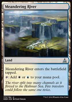 Meandering River - Oath of the Gatewatch (Uncommon) [OGW-173] Image principale du produit