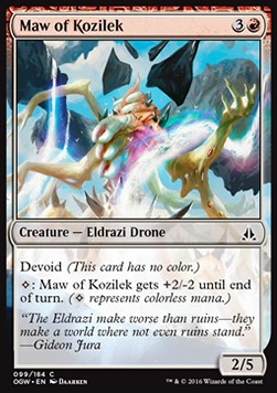 Maw of Kozilek - Oath of the Gatewatch (Common) [OGW-99] Image principale du produit