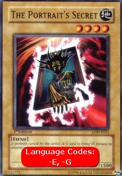 The Portrait's Secret (V.1 - Common) - Labyrinth of Nightmare (Common) [LON-052] Hover Image