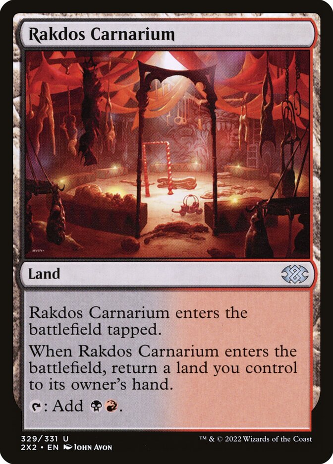 Rakdos Carnarium - Double Masters 2022 (Uncommon) [2X2-329]