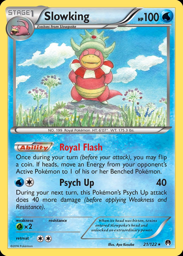 Slowking - BREAKpoint (Holo Rare) [BKP-21] Hoofdafbeelding