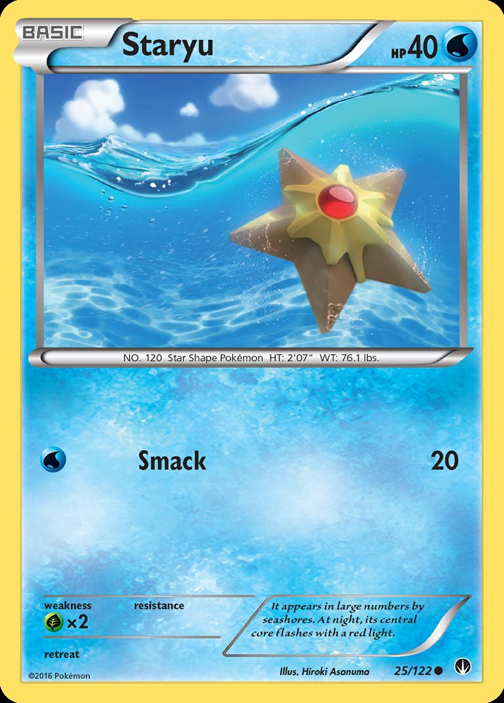 Staryu - BREAKpoint (Common) [BKP-25] Hoofdafbeelding