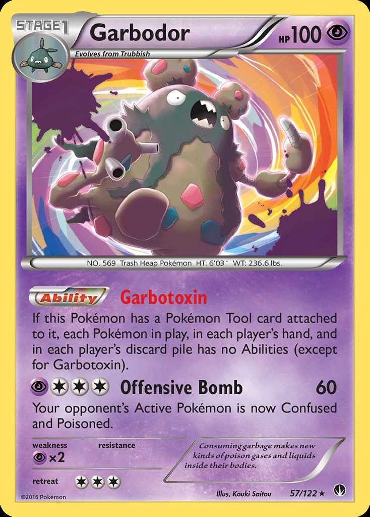Garbodor - BREAKpoint (Holo Rare) [BKP-57] Hoofdafbeelding