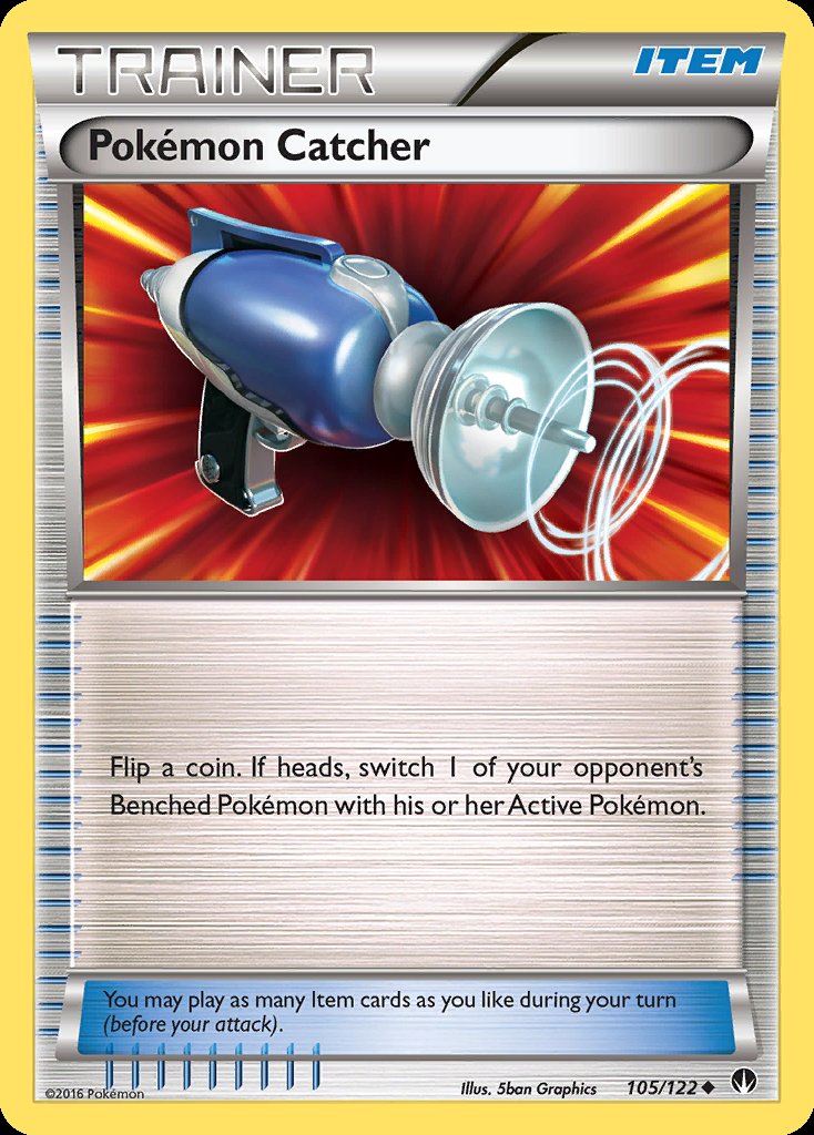 Pokémon Catcher - BREAKpoint (Uncommon) [BKP-105] Hoofdafbeelding