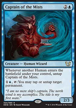 Captain of the Mists - Duel Decks: Blessed vs. Cursed (Rare) [DDQ-24] Hauptbild