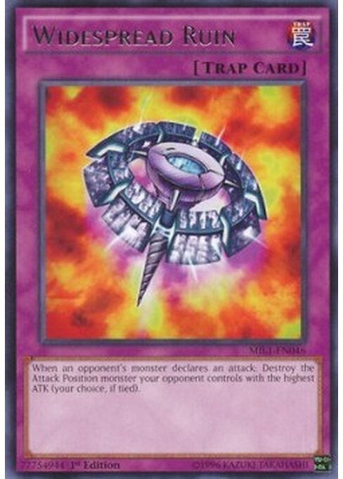 Widespread Ruin — Millennium Pack (MIL1-046) Yu-Gi-Oh! card Main image