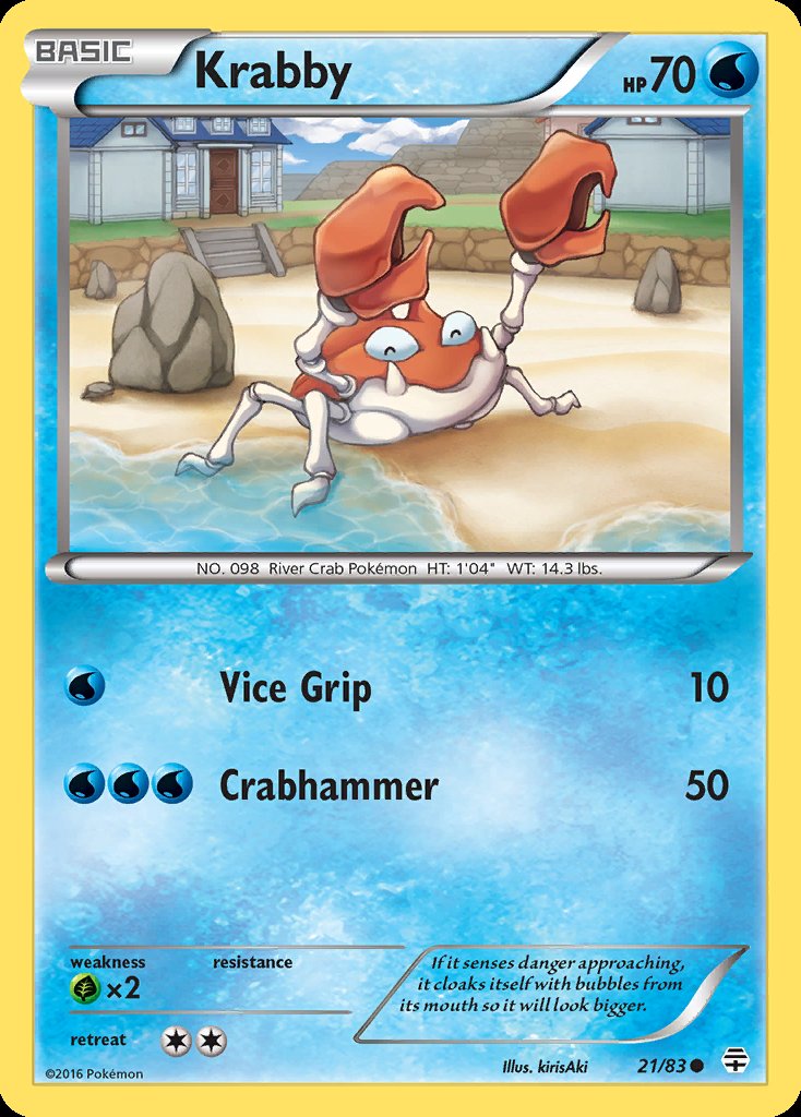 Krabby - Generations (Common) [GEN-21] Hauptbild