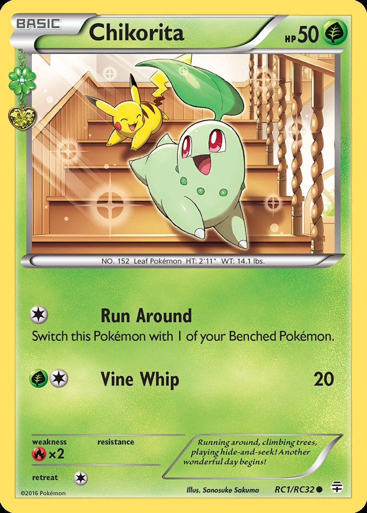 Chikorita - Generations (Common) [GEN-RC1] Hoofdafbeelding