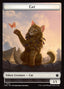 Magic-kaart Cat Token // Elf Warrior Token TFDN-T 1/19 uit Magic: The Gathering Foundations: Tokens (Token)