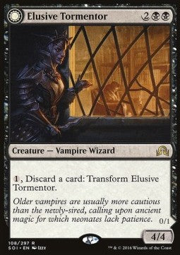 Elusive Tormentor / Insidious Mist - Shadows over Innistrad (Rare) [SOI-108] Main image