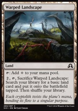 Warped Landscape - Shadows over Innistrad (Common) [SOI-280] Hover Image