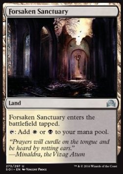 Forsaken Sanctuary - Shadows over Innistrad (Uncommon) [SOI-273] Hover Image