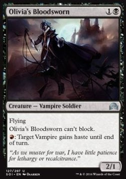 Olivia's Bloodsworn - Shadows over Innistrad (Uncommon) [SOI-127] Hover Image